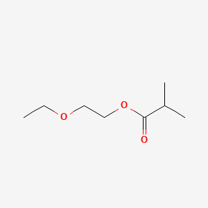 molecular formula C8H16O3 B1581139 2-乙氧基乙基异丁酸酯 CAS No. 54396-97-3