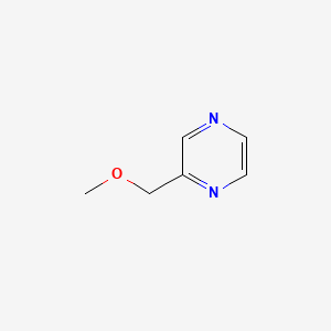 molecular formula C6H8N2O B1581153 Pyrazine, methoxymethyl- CAS No. 63450-30-6