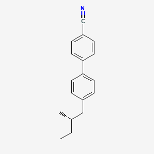 molecular formula C18H19N B1581154 (S)-4'-(2-甲基丁基)[1,1'-联苯]-4-腈 CAS No. 63799-11-1
