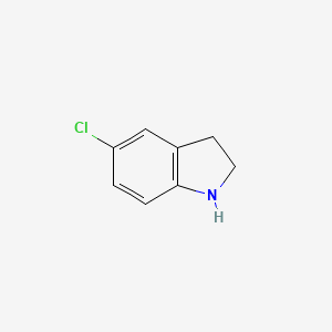 molecular formula C8H8ClN B1581159 5-氯吲哚 CAS No. 25658-80-4