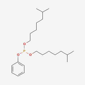 molecular formula C22H39O3P B1581161 Diisooctyl phenyl phosphite CAS No. 26544-22-9