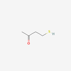 molecular formula C4H8OS B1581173 4-Mercapto-2-butanone CAS No. 34619-12-0