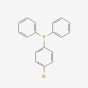 molecular formula C18H14BrP B1581179 (4-Bromophenyl)diphenylphosphine CAS No. 734-59-8
