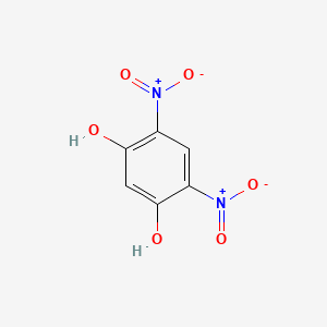molecular formula C6H4N2O6 B1581181 4,6-Dinitroresorcinol CAS No. 616-74-0