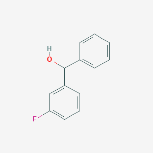 molecular formula C13H11FO B1581190 3-Fluorobenzhydrol CAS No. 365-17-3