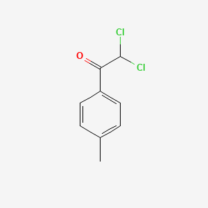 molecular formula C9H8Cl2O B1581191 2,2-Dichloro-1-(p-tolyl)ethanone CAS No. 4974-59-8