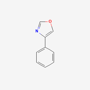 molecular formula C9H7NO B1581195 4-Phenyloxazole CAS No. 20662-89-9