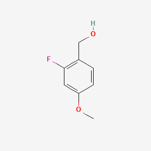 molecular formula C8H9FO2 B1581198 2-Fluoro-4-methoxybenzyl alcohol CAS No. 405-09-4