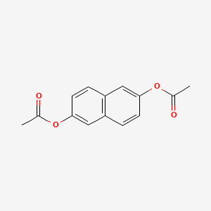 molecular formula C14H12O4 B1581199 2,6-Diacetoxynaphthalene CAS No. 22426-47-7