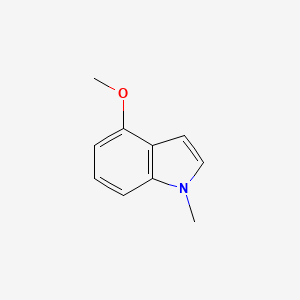 molecular formula C10H11NO B1581200 4-Methoxy-1-methylindole CAS No. 7556-35-6