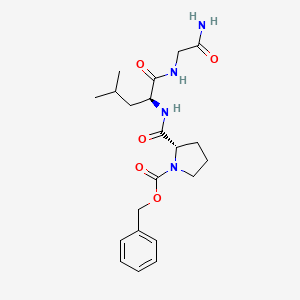 molecular formula C21H30N4O5 B1581205 Z-Pro-leu-gly-NH2 CAS No. 14485-80-4