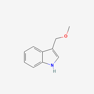molecular formula C10H11NO B1581206 3-(Methoxymethyl)-1H-indole CAS No. 78440-76-3