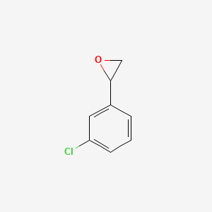 molecular formula C8H7ClO B1581207 2-(3-Chlorophenyl)oxirane CAS No. 20697-04-5