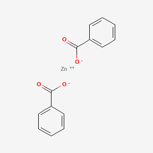 molecular formula C14H10O4Zn B1581211 苯甲酸锌 CAS No. 553-72-0