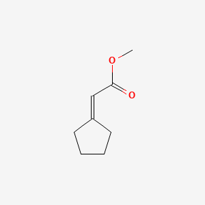 molecular formula C8H12O2 B1581216 Methyl cyclopentylideneacetate CAS No. 40203-73-4
