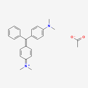 C.I. Solvent Green 1, acetate salt