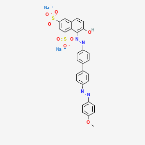 molecular formula C30H24N4O8S2 B1581220 直接猩红 B CAS No. 3530-19-6