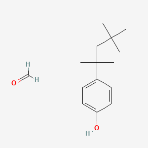 molecular formula C15H24O2 B1581223 Formaldehyde;4-(2,4,4-trimethylpentan-2-yl)phenol CAS No. 26678-93-3