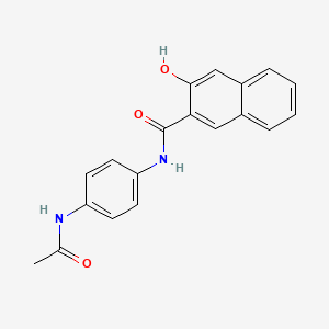 N-(4-Acetylaminophenyl)-3-hydroxynaphthalene-2-carboxamide