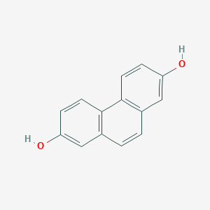 molecular formula C14H10O2 B158125 2,7-Phenanthrenediol CAS No. 10127-56-7