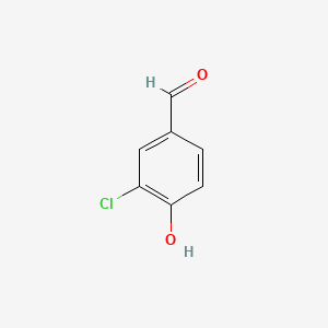 molecular formula C7H5ClO2 B1581250 3-氯-4-羟基苯甲醛 CAS No. 2420-16-8