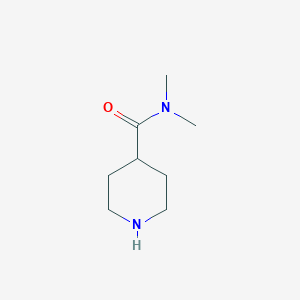 molecular formula C8H16N2O B158126 N,N-dimethylpiperidine-4-carboxamide CAS No. 1903-68-0