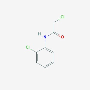 molecular formula C8H7Cl2NO B1581260 2-Chloro-N-(2-chlorophenyl)acetamide CAS No. 3289-76-7