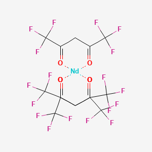 B1581262 1,1,1,5,5,5-Hexafluoropentane-2,4-dione;neodymium CAS No. 47814-18-6