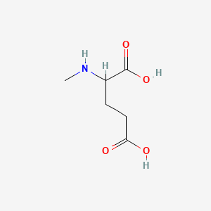 molecular formula C6H11NO4 B1581266 N-甲基-DL-谷氨酸 CAS No. 35989-16-3