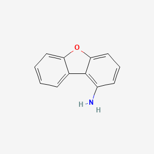 molecular formula C12H9NO B1581269 1-Dibenzofuranamine CAS No. 50548-40-8