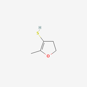 molecular formula C5H8OS B1581272 2-Methyl-4,5-dihydrofuran-3-thiol CAS No. 26486-13-5
