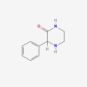 molecular formula C10H12N2O B1581277 3-苯基哌嗪-2-酮 CAS No. 5368-28-5