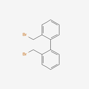 molecular formula C14H12Br2 B1581278 2,2'-Bis(bromomethyl)biphenyl CAS No. 38274-14-5