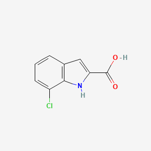 molecular formula C9H6ClNO2 B1581283 7-Chloro-1H-indole-2-carboxylic acid CAS No. 28899-75-4