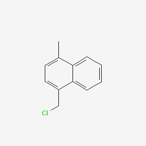 molecular formula C12H11Cl B1581289 1-Chloromethyl-4-methylnaphthalene CAS No. 5261-50-7