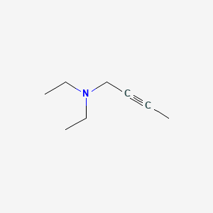 molecular formula C8H15N B1581291 1-Diethylamino-2-butyne CAS No. 6323-82-6