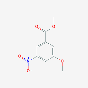 molecular formula C9H9NO5 B1581295 Methyl 3-methoxy-5-nitrobenzoate CAS No. 78238-13-8