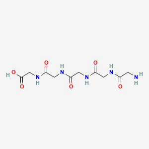 molecular formula C10H17N5O6 B1581309 五甘氨酸 CAS No. 7093-67-6