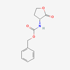 molecular formula C12H13NO4 B1581319 Cbz-D-Homoserine lactone CAS No. 41088-89-5