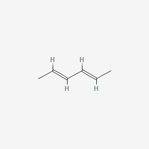 molecular formula C6H10 B1581320 2,4-Hexadiene CAS No. 592-46-1