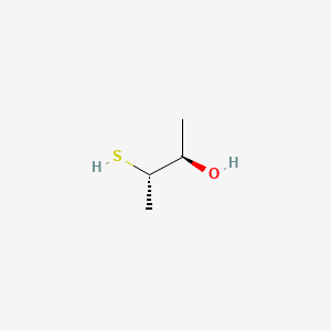 molecular formula C4H10OS B1581322 (2R,3S)-3-Mercaptobutan-2-ol CAS No. 37887-04-0