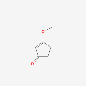 molecular formula C6H8O2 B1581325 3-Methoxycyclopent-2-enone CAS No. 4683-50-5
