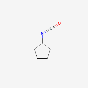 molecular formula C6H9NO B1581326 Cyclopentyl isocyanate CAS No. 4747-71-1