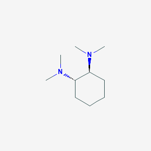 molecular formula C10H22N2 B1581338 (1S,2S)-N1,N1,N2,N2-Tetramethylcyclohexane-1,2-diamine CAS No. 53152-68-4