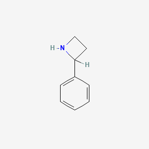 molecular formula C9H11N B1581345 2-苯基氮杂环丁烷 CAS No. 22610-18-0