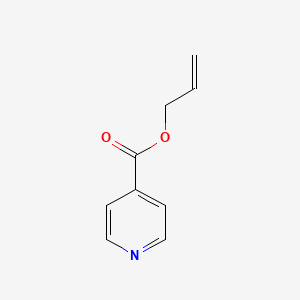 molecular formula C9H9NO2 B1581347 异烟酸烯丙酯 CAS No. 25635-24-9