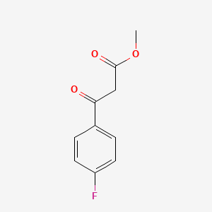 molecular formula C10H9FO3 B1581349 Methyl 4-fluorobenzoylacetate CAS No. 63131-29-3