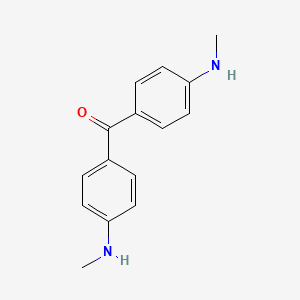 molecular formula C15H16N2O B1581352 4,4'-Bis(methylamino)benzophenone CAS No. 3708-39-2
