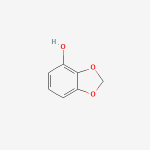 molecular formula C7H6O3 B1581353 1,3-苯并二氧杂环-4-醇 CAS No. 69393-72-2