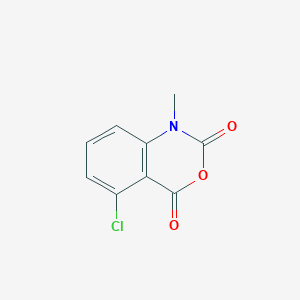 molecular formula C9H6ClNO3 B1581354 5-Chloro-1-methyl-1H-benzo[d][1,3]oxazine-2,4-dione CAS No. 40707-01-5